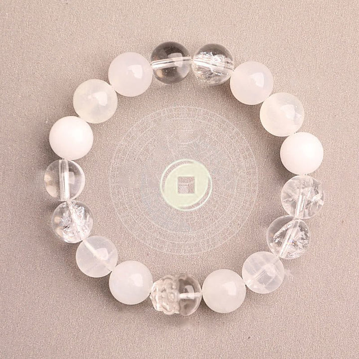 Unisex Five Elements Crystal Agate Luck Bracelet - Lexians