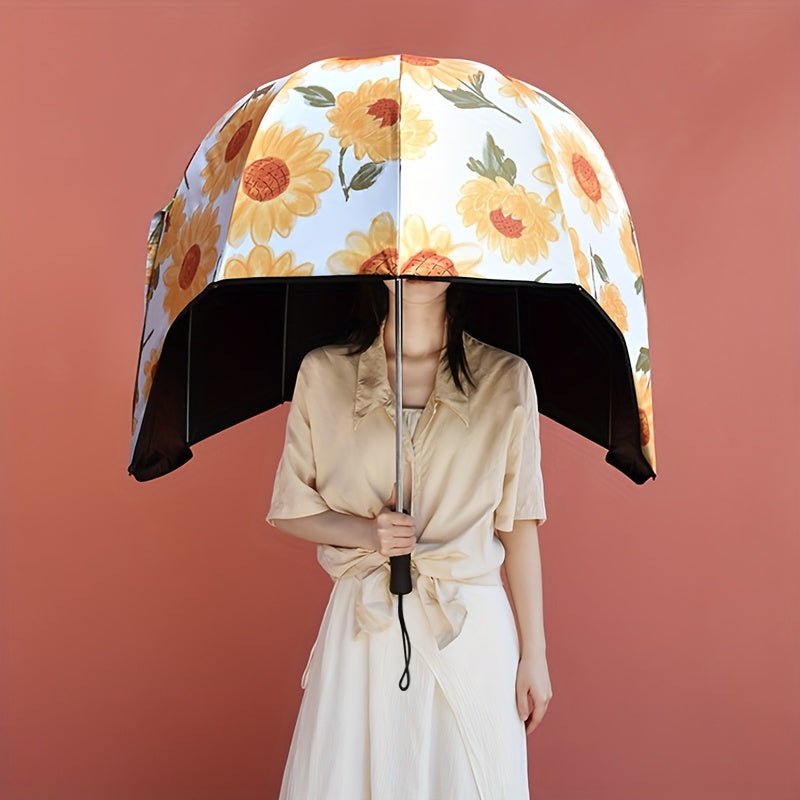 Unisex Hands - Free Helmet Umbrella Hat for All - Weather Use - Lexians
