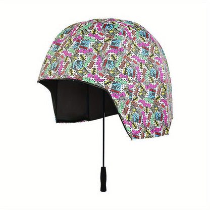 Unisex Hands - Free Helmet Umbrella Hat for All - Weather Use - Lexians
