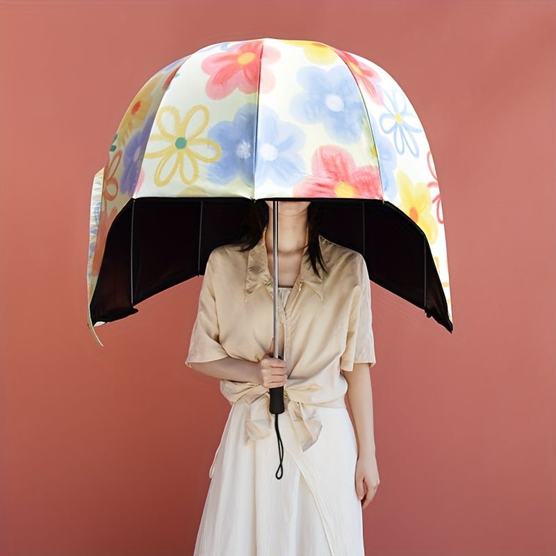 Unisex Hands - Free Helmet Umbrella Hat for All - Weather Use - Lexians