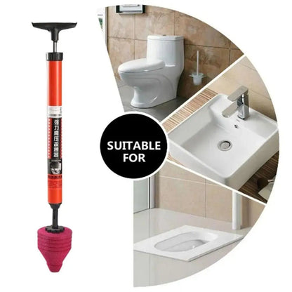 Unisex High - Pressure Silicon Toilet Plunger - Lexians