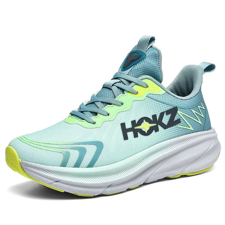 Unisex training shoes, lightweight and high-performance athletic sneakers for joggers. Comfortable footwear.