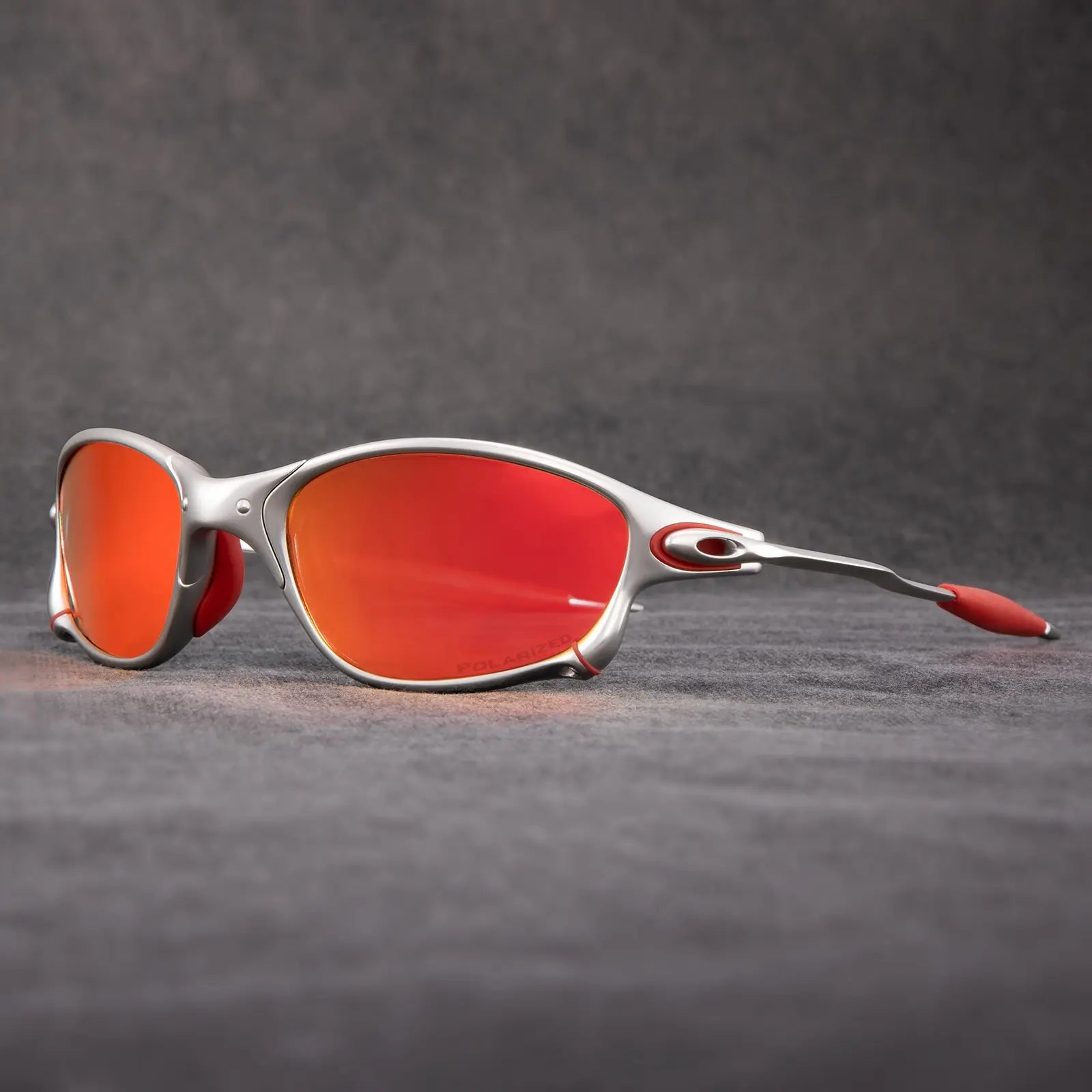 Unisex Matte Black Polarized Sunglasses with UV Protection - Lexians