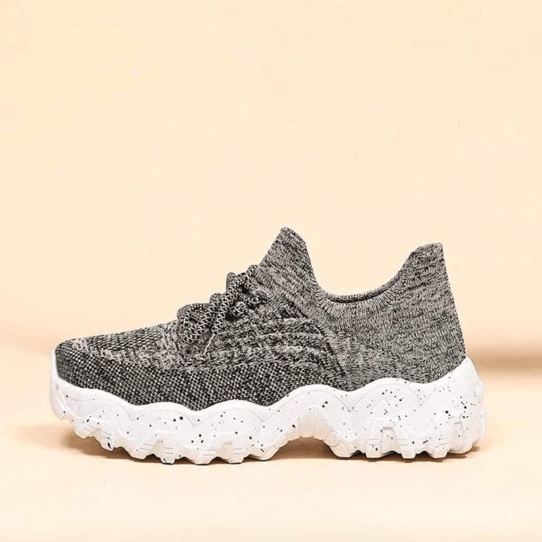 High-quality materials visible in the construction of the supportive orthopedic shoes.