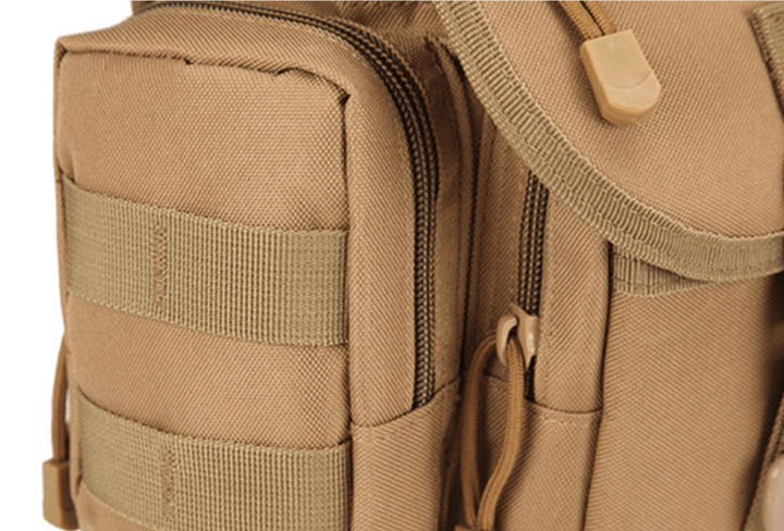 Durable outdoor nylon thigh bag, built to withstand the rigors of frequent hiking & exploration