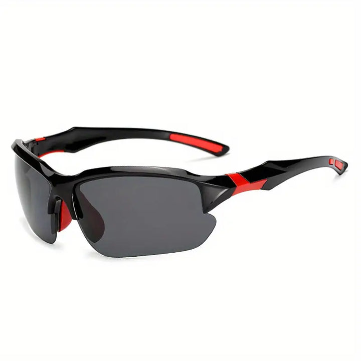 Premium athletic eyewear: Unisex polarized sunglasses, UV protection & glare reduction for outdoor sports.