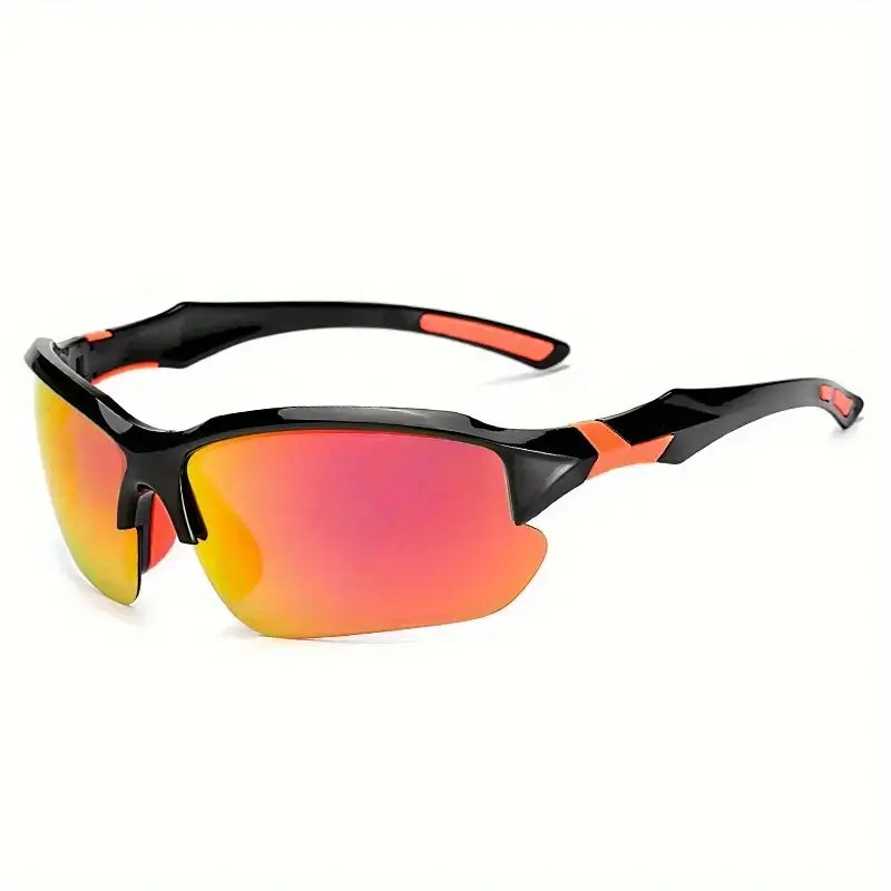 Running sunglasses: Unisex polarized, offering ultimate UV protection & glare reduction for athletes.