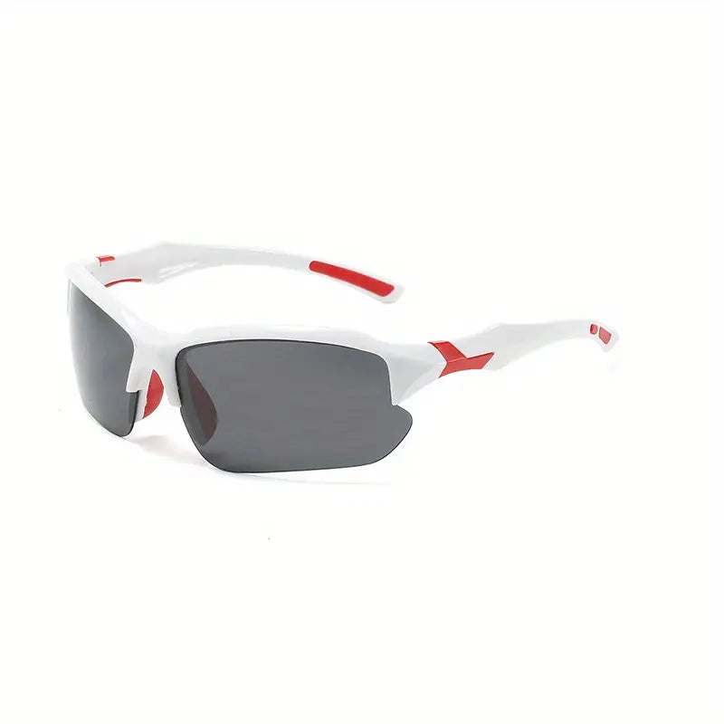 Lightweight polarized sports sunglasses, perfect for running & cycling. Unisex design with UV protection.