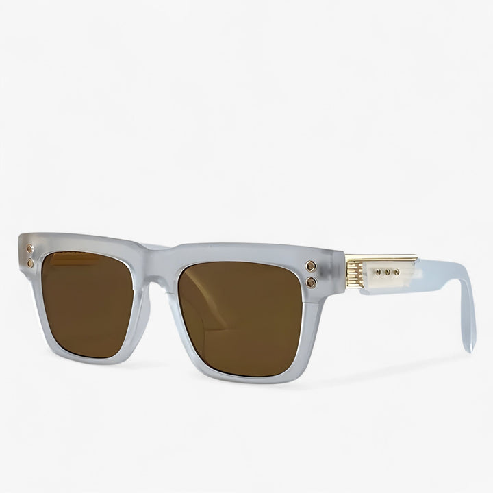 Steampunk fashion sunglasses, polarized and retro, essential eyewear for sun protection.