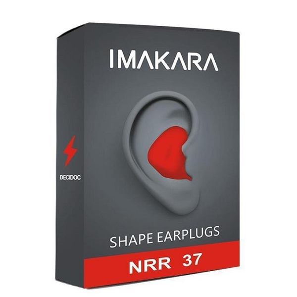 Unisex SilentComfort noise cancelling earplugs for quiet sleep, swim, & sound dampening. Reusable.