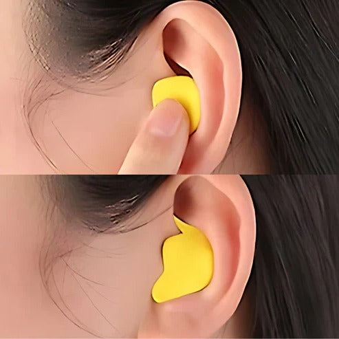 Durable, reusable silicone earplugs for superior comfort and effective noise reduction, great for sleep.