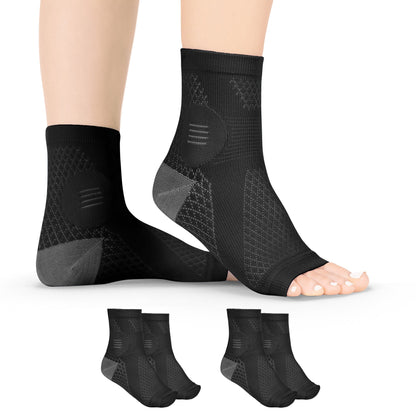 Unisex Toeless Compression Neuropathy Socks for Foot Relief - Lexians
