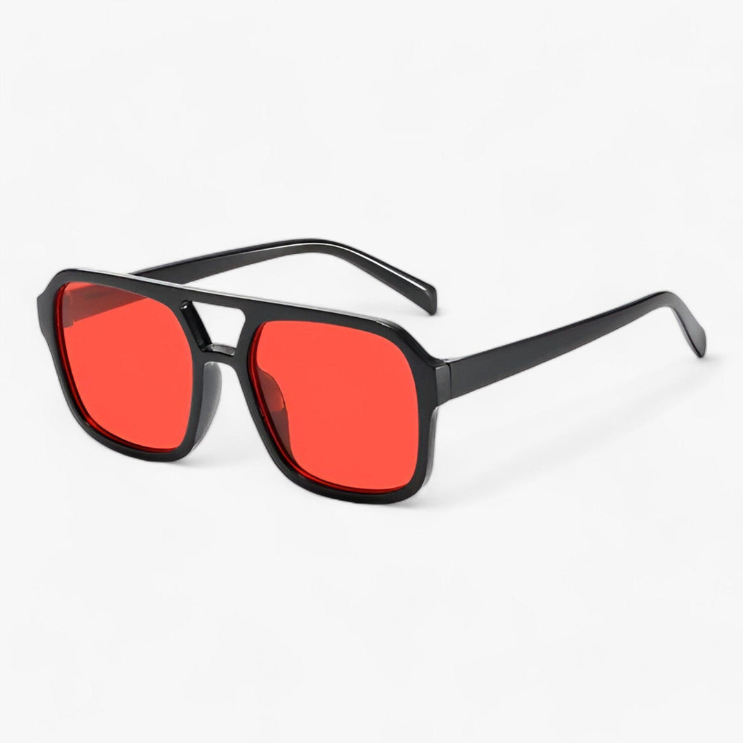 Retro-inspired unisex vintage oversized square sunglasses, perfect fashion eyewear for sun protection.