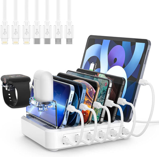 Universal Multi - Device Fast Charging Station for Home and Office - Lexians