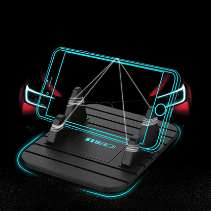 Universal Non - Slip Car Phone Holder with Soft Silicone Grip - Lexians