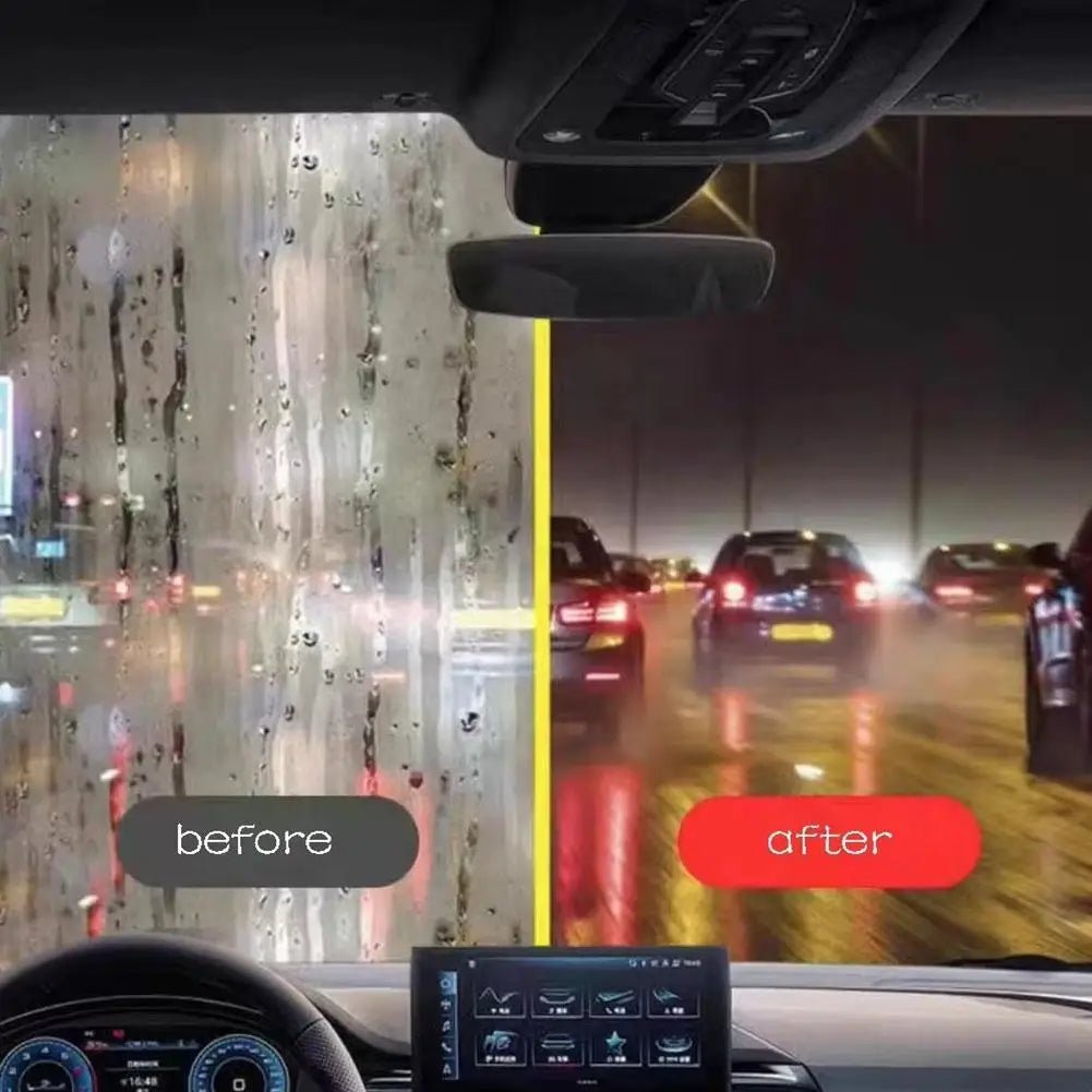 Versatile Car Windshield Cleaner with Rain & Fog Prevention - Lexians