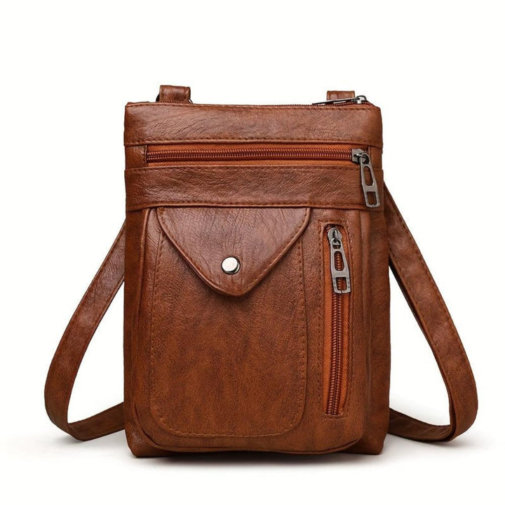 Elegant black vintage crossbody purse for women, a stylish daily shoulder bag.
