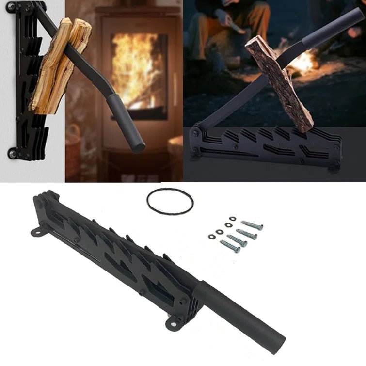 Wall Mounted Firewood Kindling Splitter for Home Use - Lexians