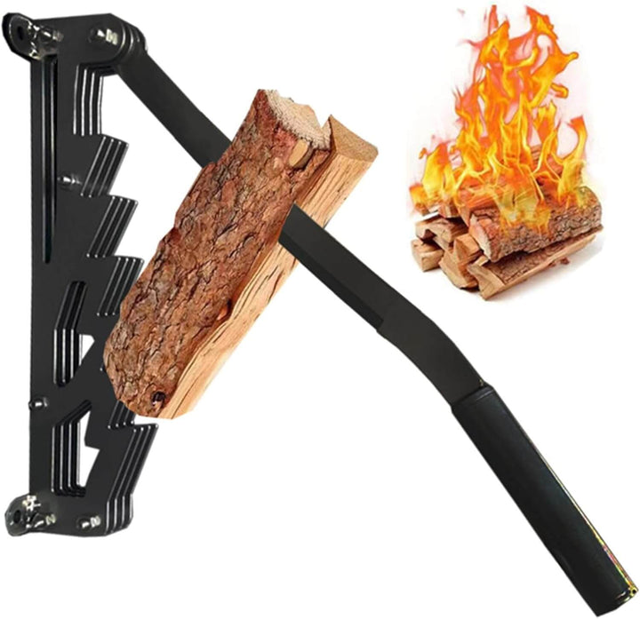 Wall Mounted Firewood Kindling Splitter for Home Use - Lexians