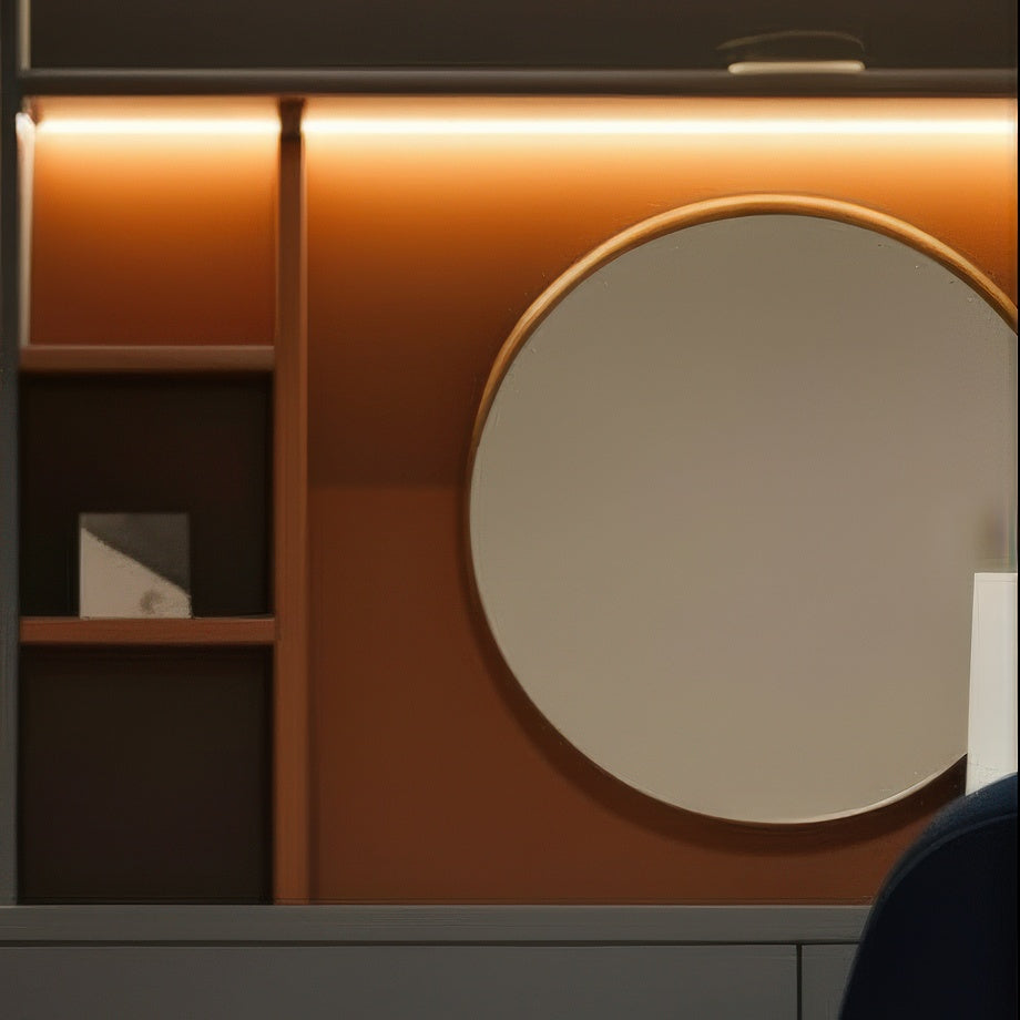 Rigid, cuttable, linkable LED under cabinet light kit with 45-degree angle for kitchens.