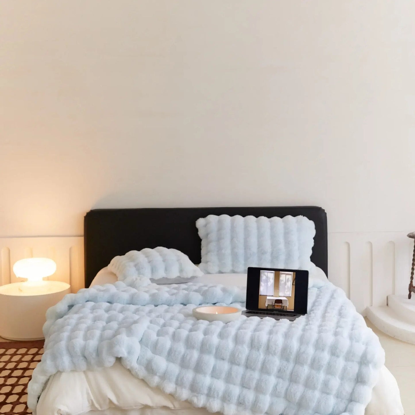 WarmWool Plush Wool Blanket - Ultra Cozy - Lexians