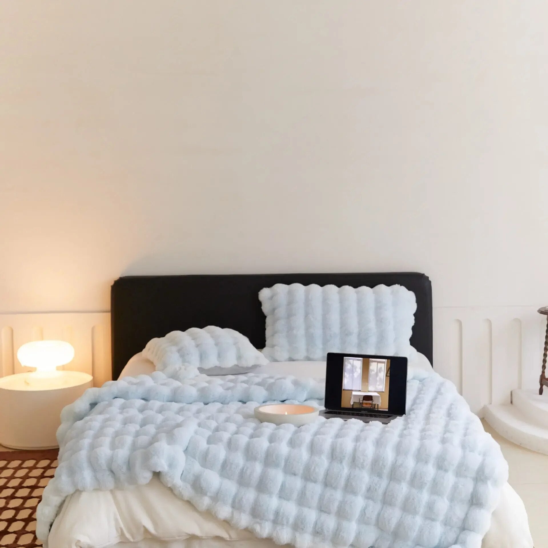 WarmWool Plush Wool Blanket - Ultra Cozy - Lexians