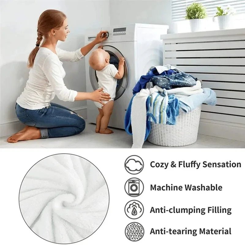 WarmWool Plush Wool Blanket - Ultra Cozy - Lexians