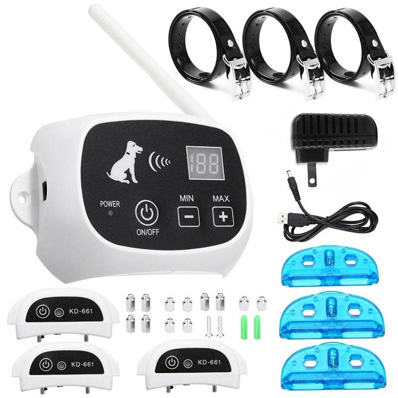 Wireless Dog Fence System with Adjustable Collar - Lexians