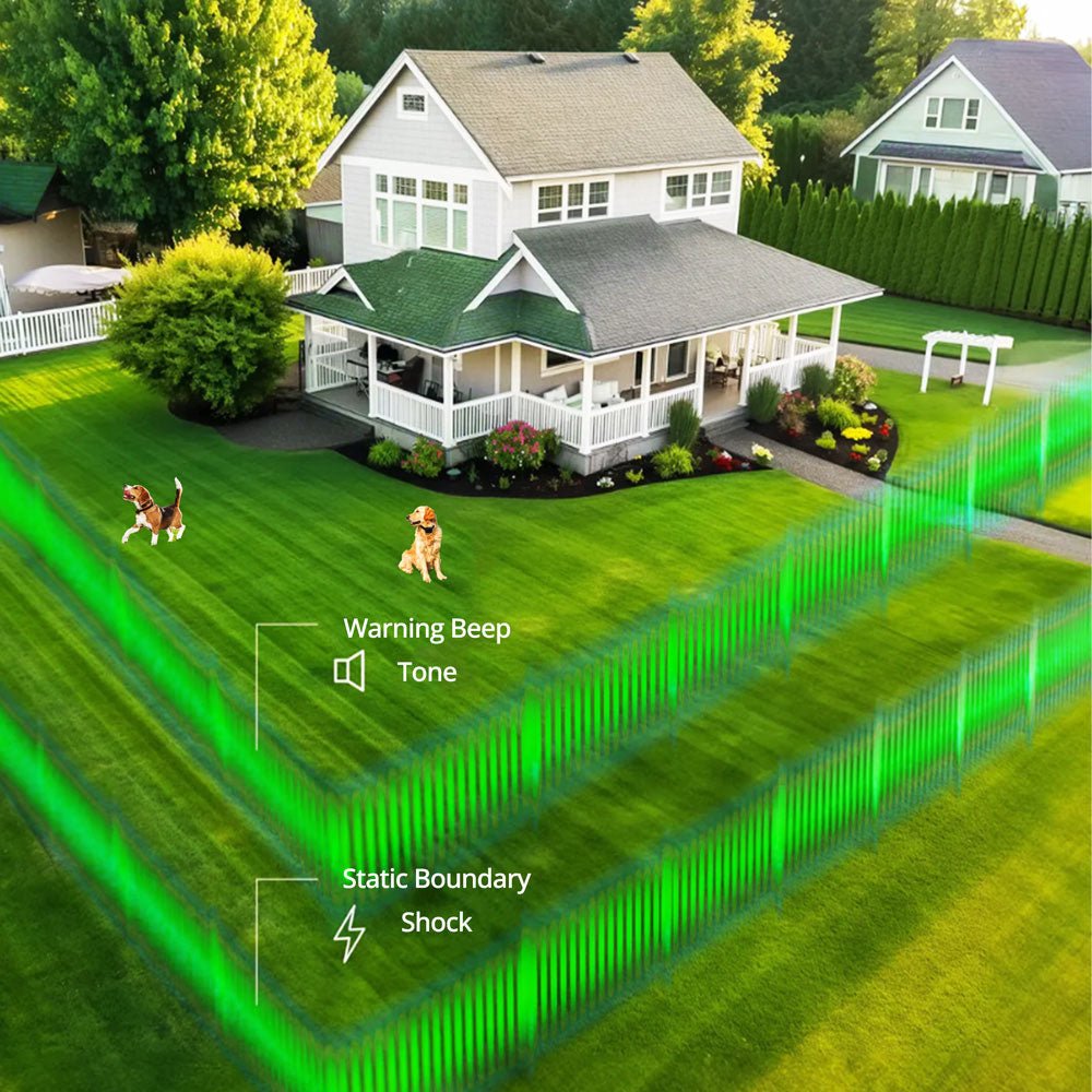 Wireless Dog Fence System with Adjustable Collar - Lexians