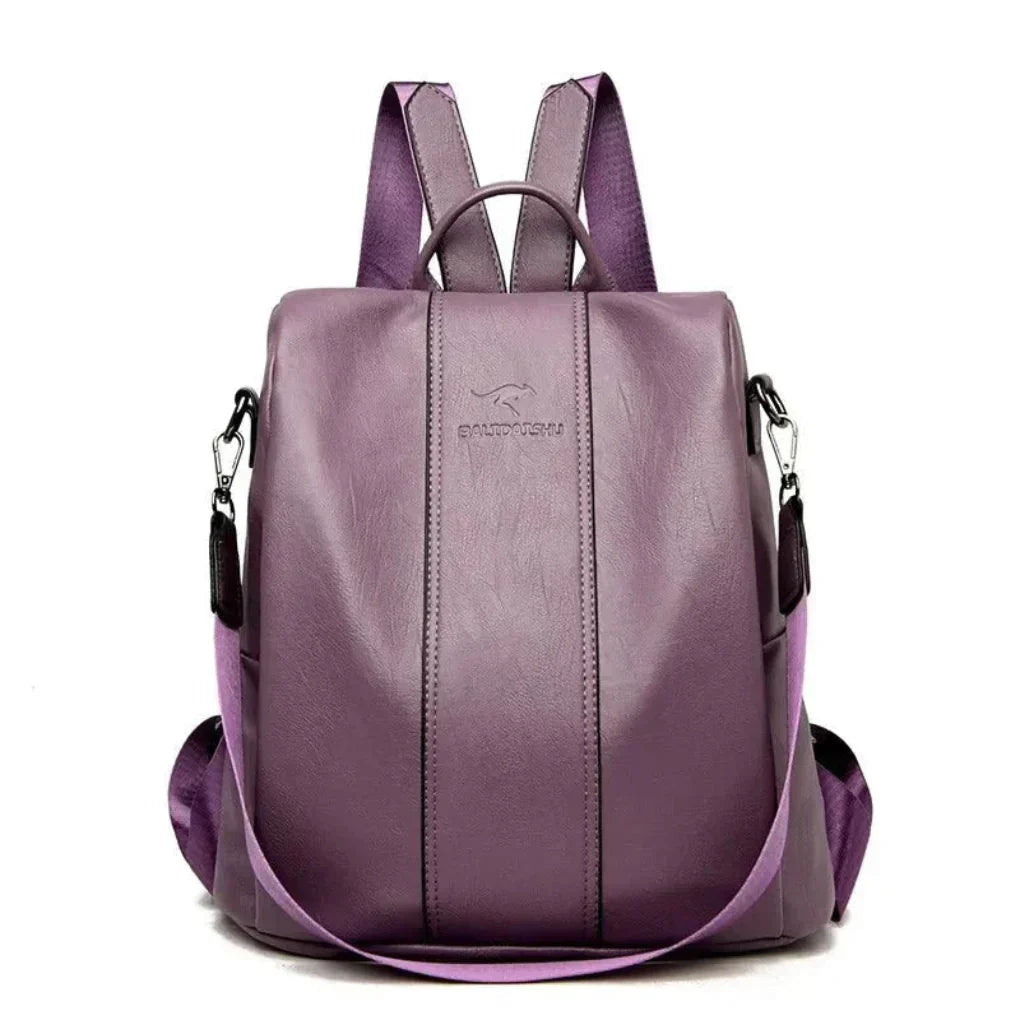 Water-resistant women's anti-theft bag with discreet pockets. Versatile for travel, commute, and daily use.