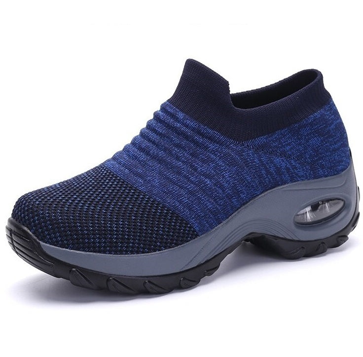 Lightweight women's casual sneakers with ergonomic arch support for all-day comfort.