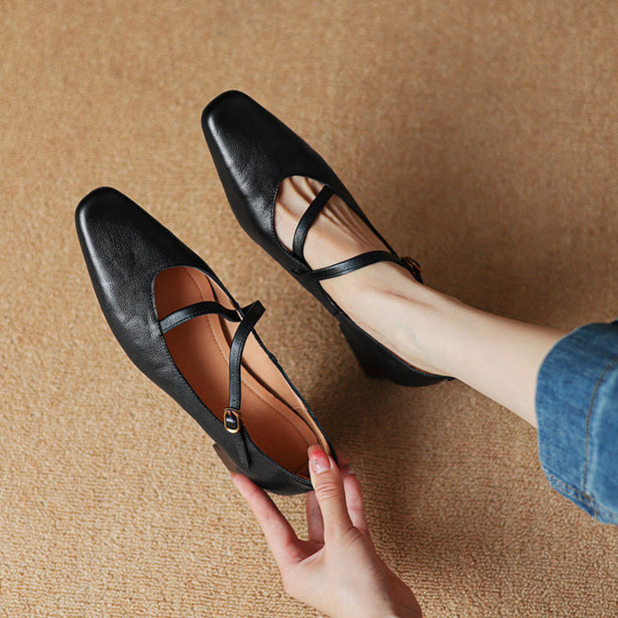 High-quality burgundy leather pumps, a classic choice for women with a tapered heel