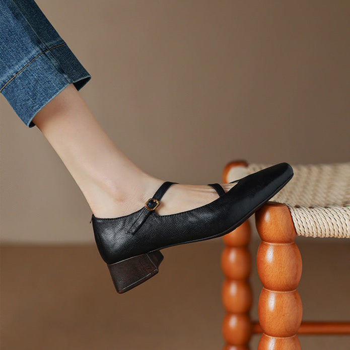 Refined brown leather pumps, an elegant footwear option for women with a tapered heel