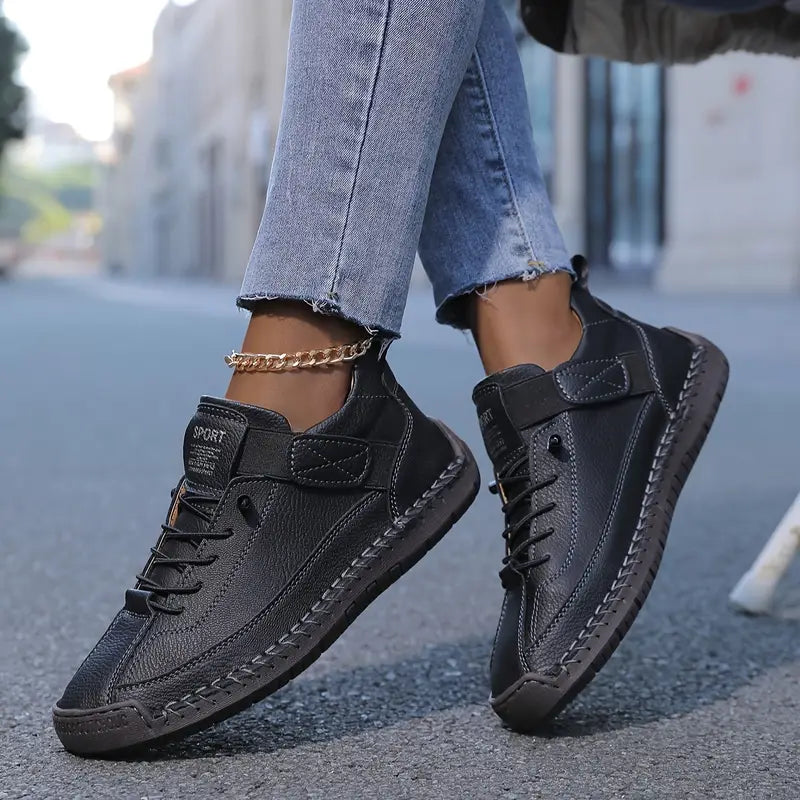 Ergonomic women's walking sneakers, providing essential orthopedic support and comfort.