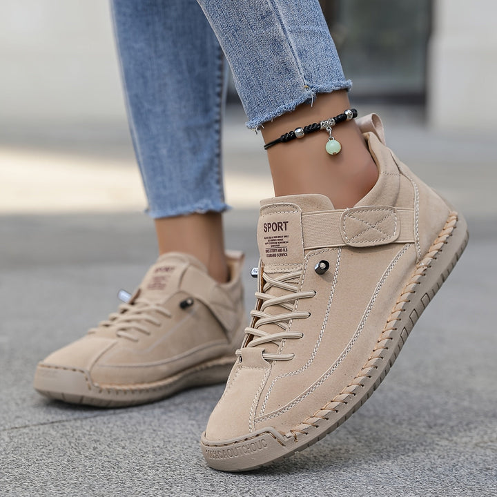 Women's comfortable orthopedic casual sneakers for everyday walking, stylish & supportive.