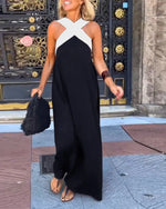 Black and white shoulder strap