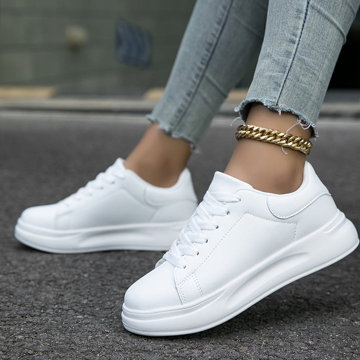 Slip-resistant sole of women's lightweight athletic orthopedic sneakers. Enhanced traction & support.