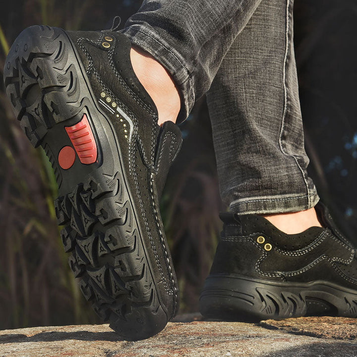 Orthopedic women's leather transition boots, comfortable and effortlessly chic