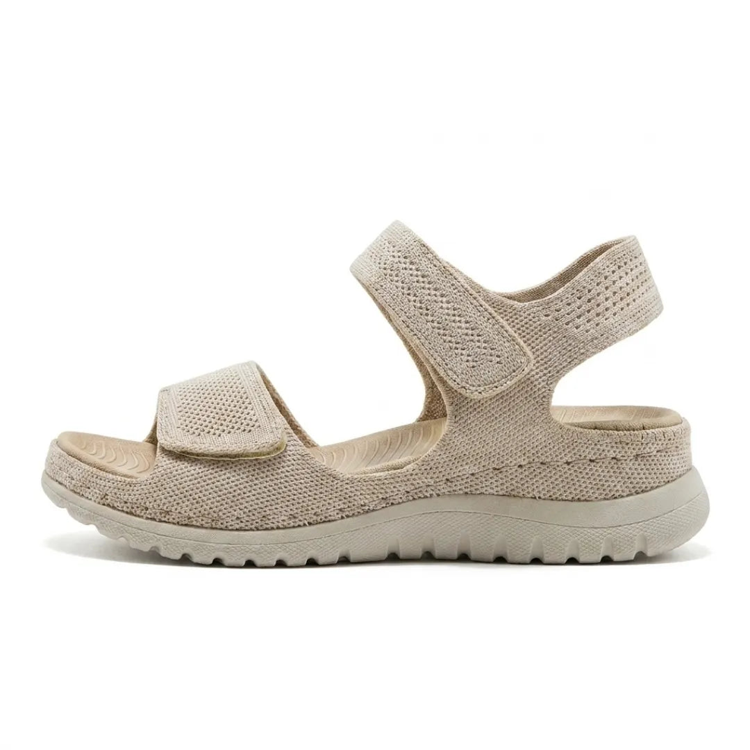 Women's orthopedic sandals with adjustable straps, arch support for ultimate comfort.