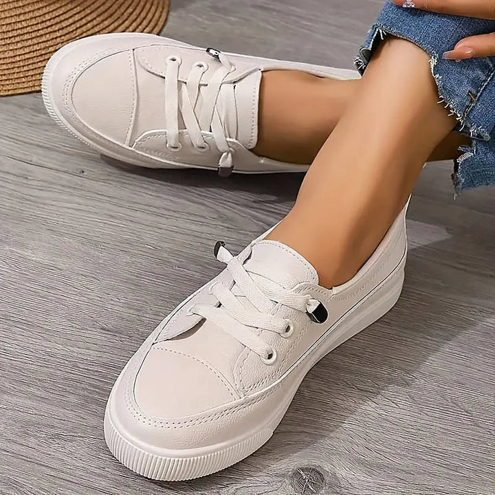 Elegant women's walking shoes, orthopedic design for supportive comfort. Great casual sneakers for daily activities.