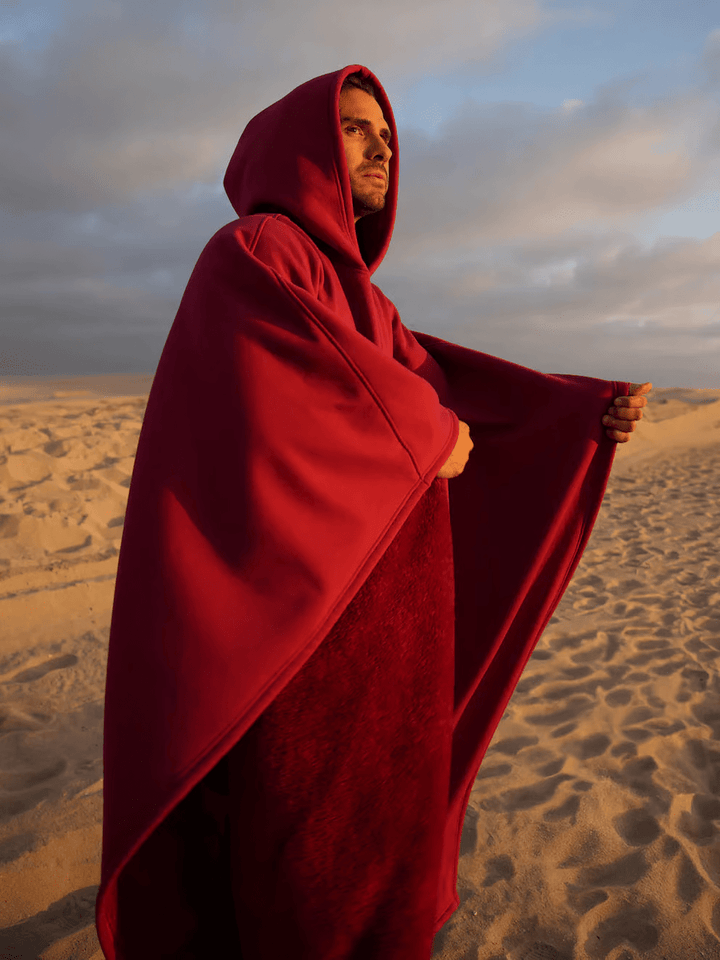 Plush female oversized hoodie, softest fabric for ultimate comfort loungewear.
