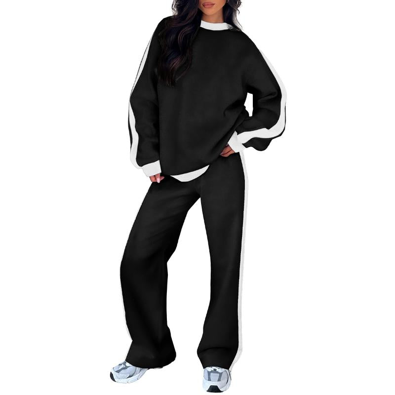 Women's premium cotton-blend lounge set, close-up of soft fabric texture, front view, comfortable athleisure