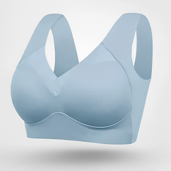 Everyday women's comfort bra: seamless, wireless, and push-up for smoothing support.