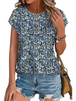 Blue floral