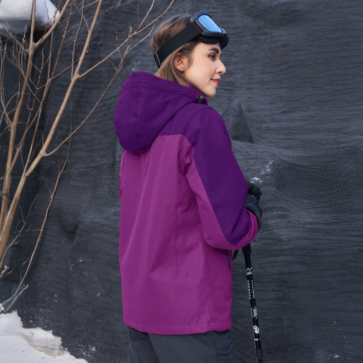 Verona 3-in-1 women's jacket, showing the interior mesh lining for breathability, quality outerwear.