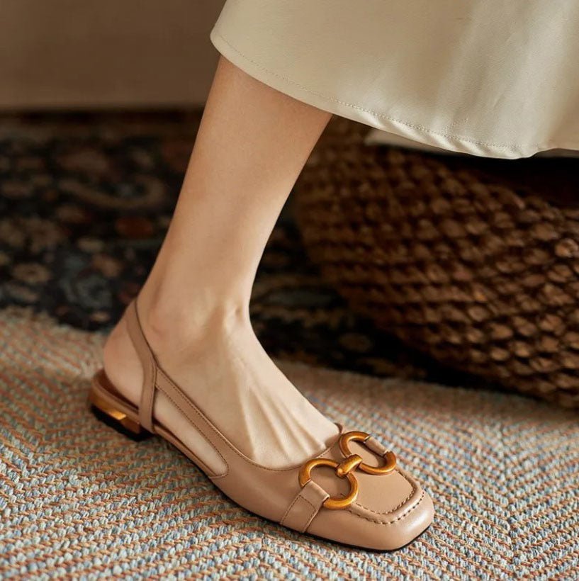 Women's Chic Ergonomic Slingback Flats - Lexians