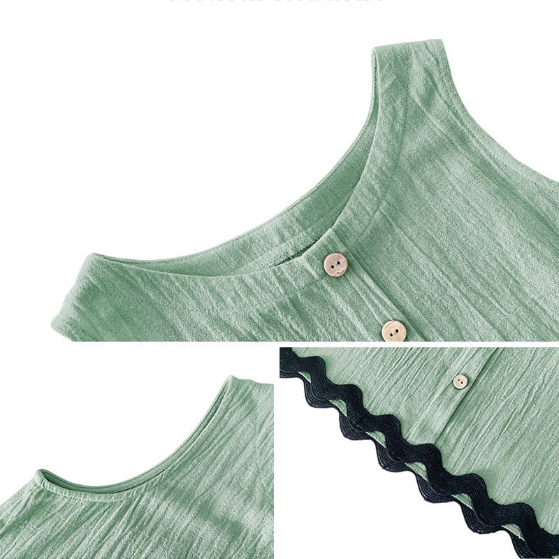 Women's Co - ord Set Sleeveless Crop Top Wide - Leg Pants - Lexians