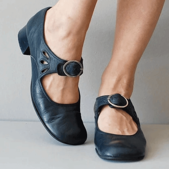Women's Comfortable Leather Sandals - Casual Style - Lexians