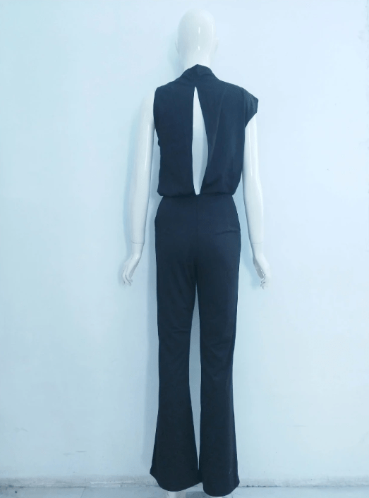 Women's Elegant Sleeveless Jumpsuit - Versatile Chic Style - Lexians