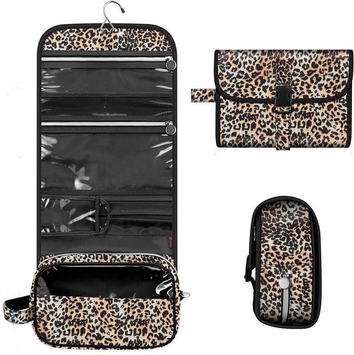 Women's Hanging Makeup Organizer Pouch - Stylish and Practical - Lexians